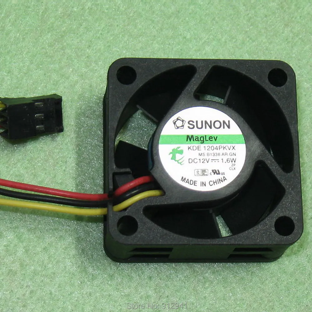 B118 SUNON KDE1204PKVX 4020 40 мм x 20 кулер maglion охлаждающий вентилятор 12 В 1 6 Вт 3 проводной