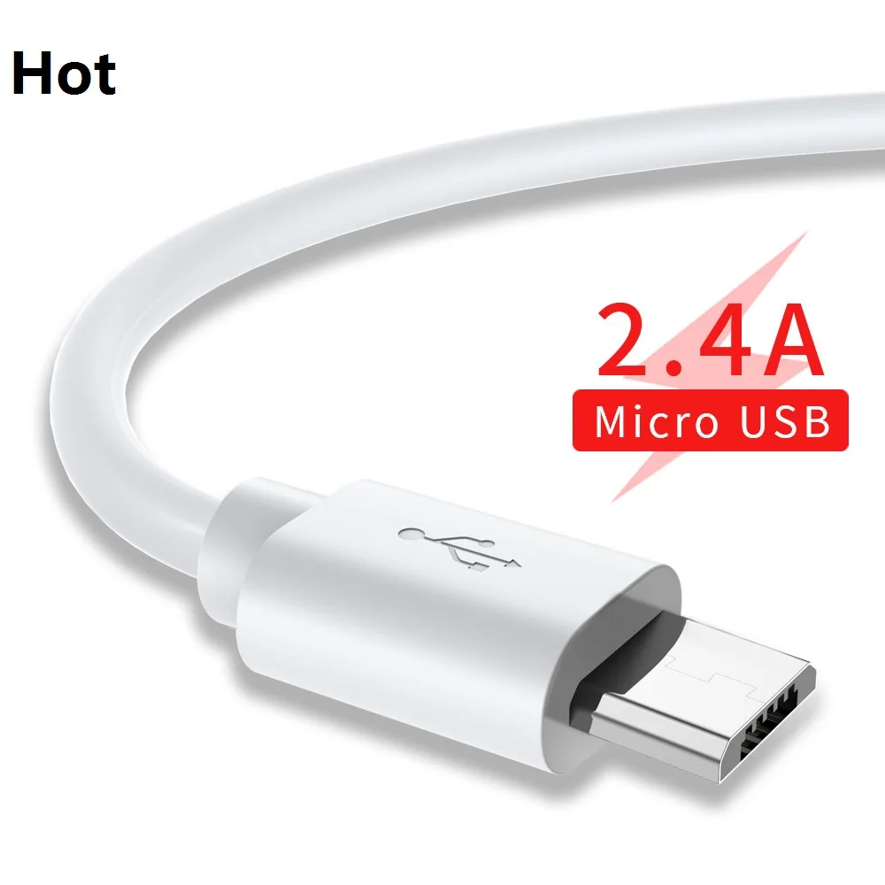 Зарядный кабель Micro USB для передачи данных провод зарядки Android 2/3 метра Usb Cabel Kabel