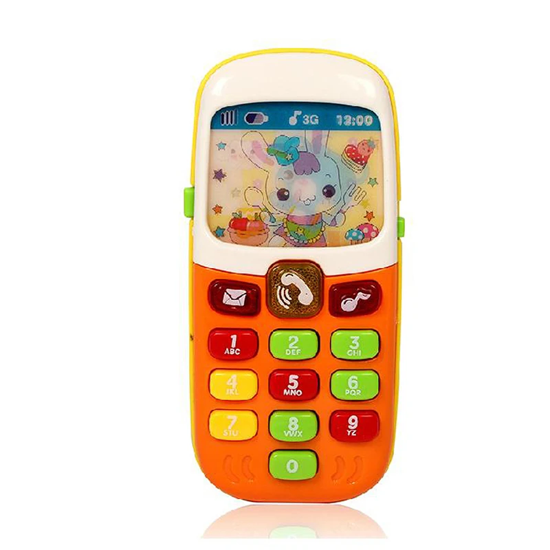 1PC-Cute-Electronic-Phone-for-Kids-Baby-Mobile-Elephone-Educational-Learning-Music-Machine-Games-Toys-for