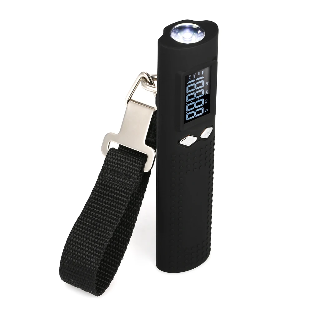 Портативный чемодан с цифровой индикацией весы с power Bank и фонариком кухонные электронные весы Рыба подвесные весы для багажа