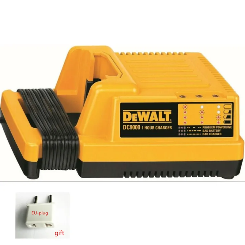Cargador de batería 220 240V DC9000 usado DeWalt, resistente, 36 voltios,  28V, 36 V, 1 hora|Accesorios para herramientas eléctricas| - AliExpress