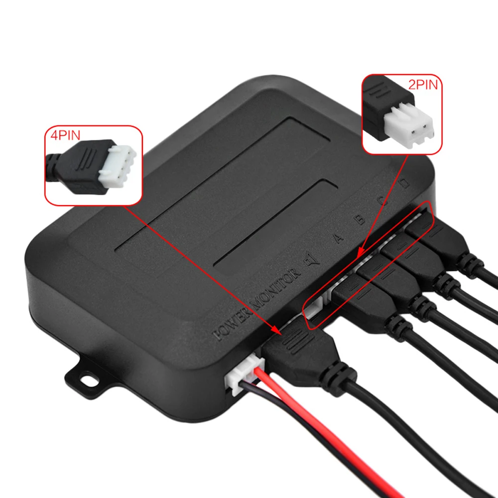  Car Auto Parktronic Parking Sensor with 4 Sensors Reverse Backup Car Parking Radar Monitor Detector