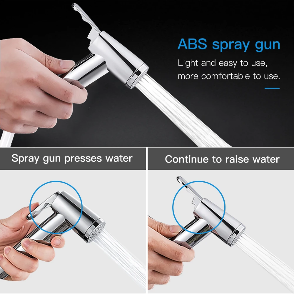 Ручной смеситель для биде на унитаз распылитель из нержавеющей стали ванной