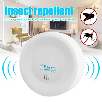 

Electronic Pest Repeller Indoor Pest Control Mosquito Cockroaches Rats Mice Bugs Repellent Human and Pet Safe KQS8