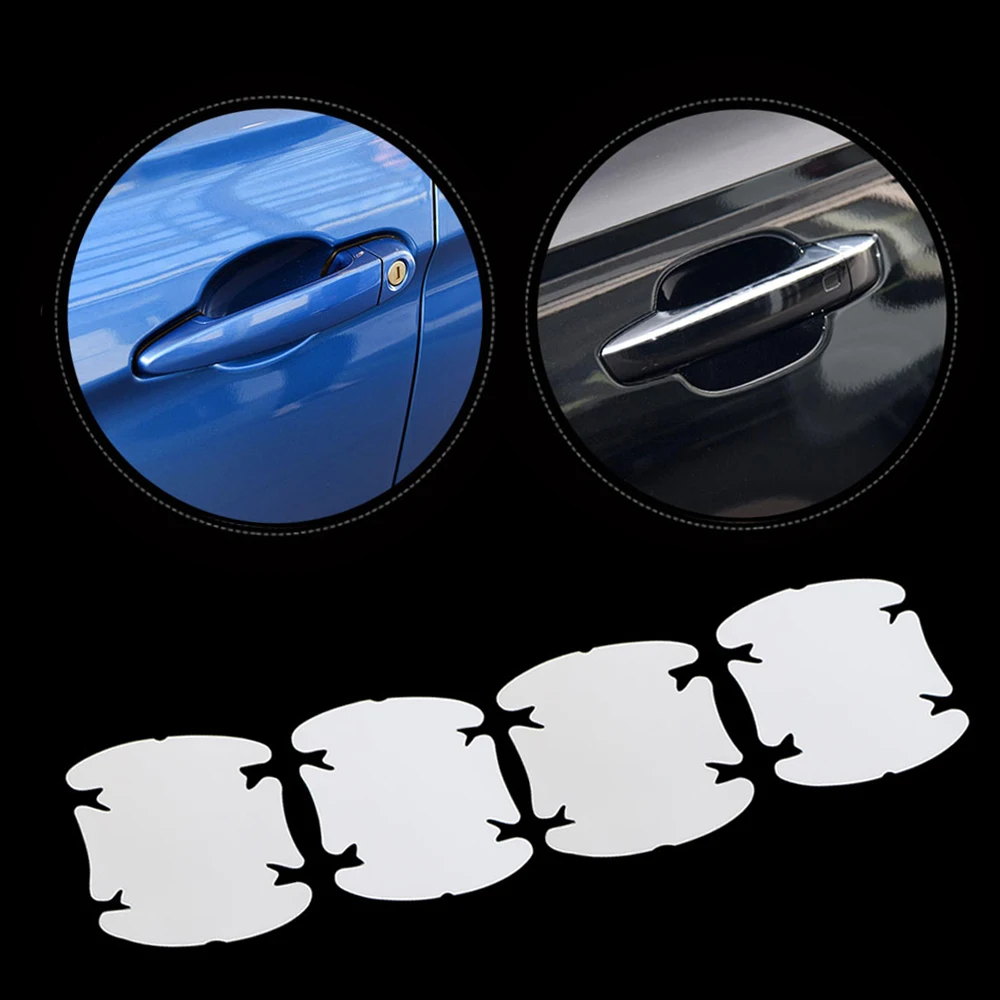 

Daefar 4Pcs/LOT Car Handle Protection Film Car Exterior Transparent Sticker Automotive Auto Accessories Car Styling Car sticker