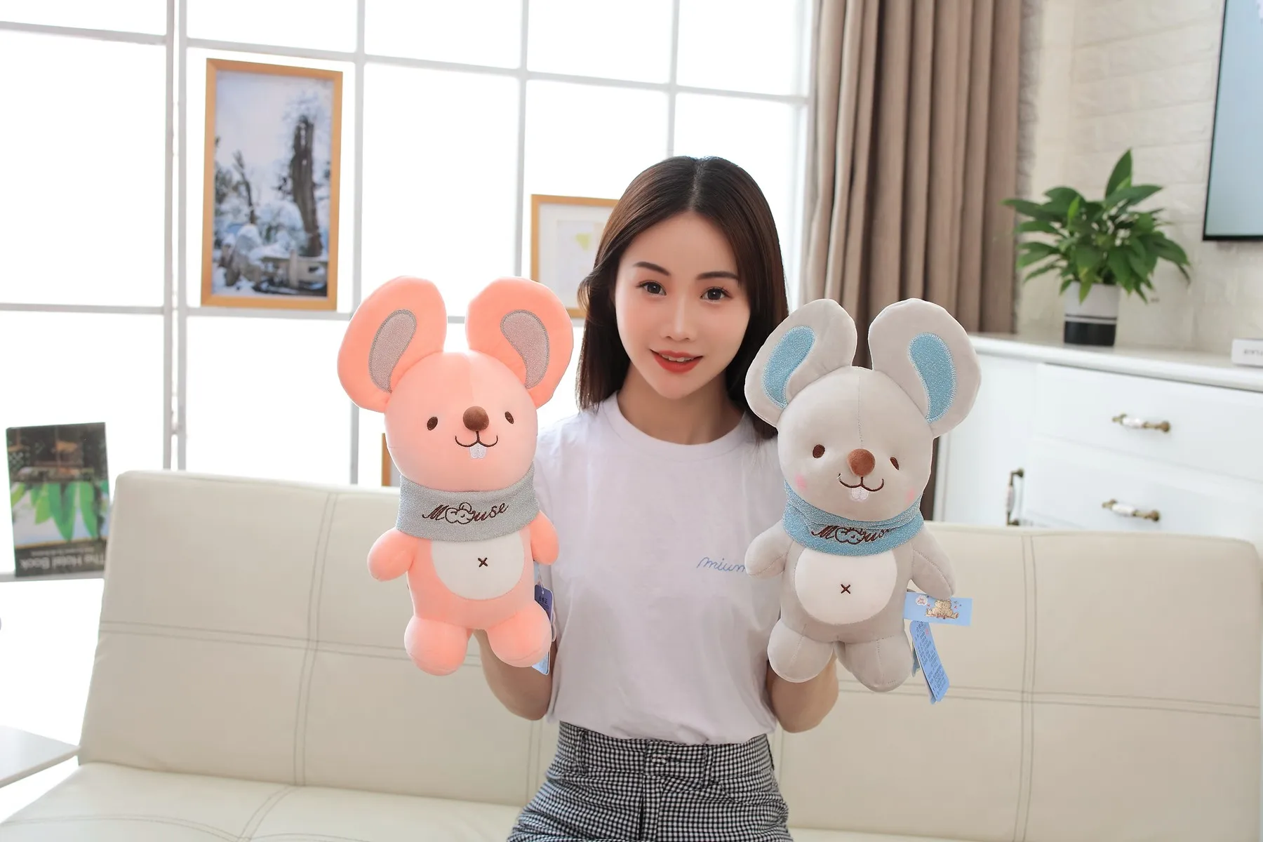 1 шт. милая белка крыса Подушка День рождения мягкие плюшевые игрушки Kawaii Милая мышь мягкие зверушки в подарок для детей девочка мальчик кукла