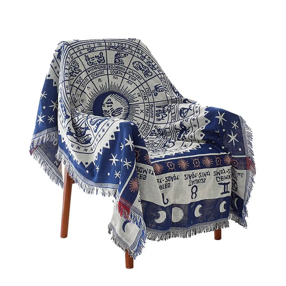 Vintage Durable Throw Rug Couch Soft Sofa Lounge Chair Washable Blanket Slipcover Hanging Taperstry Home Decor