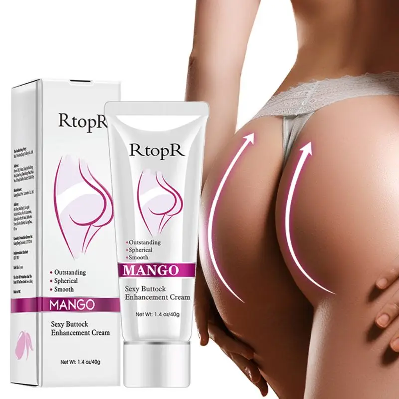 

40g Natural Extract Sexy Buttock Enhancement Cream Eliminate Printing Effective Lifting Firming Hip Butt Massage Body Lotion