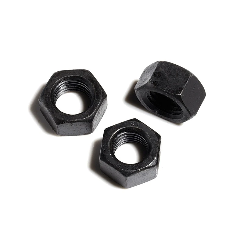 

Black Steel Hex Nut Metric Thread Hexagon Nut M2 M2.5 M3 M4 M5 M6 M8 M10 M12