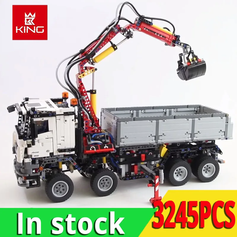 

DHL Free shipping technic series 20005 Arocs truck Model Building blocks Bricks Compatible legoinglys 42043 Toy for Children set