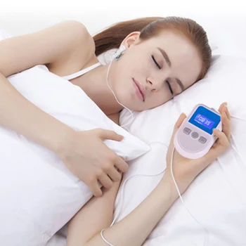 

New CES Therapy Transcranial Micro-current Stimulator Sleep Aid Device Sleepless Treatment Insomnia Anxiety Head Pain Relief