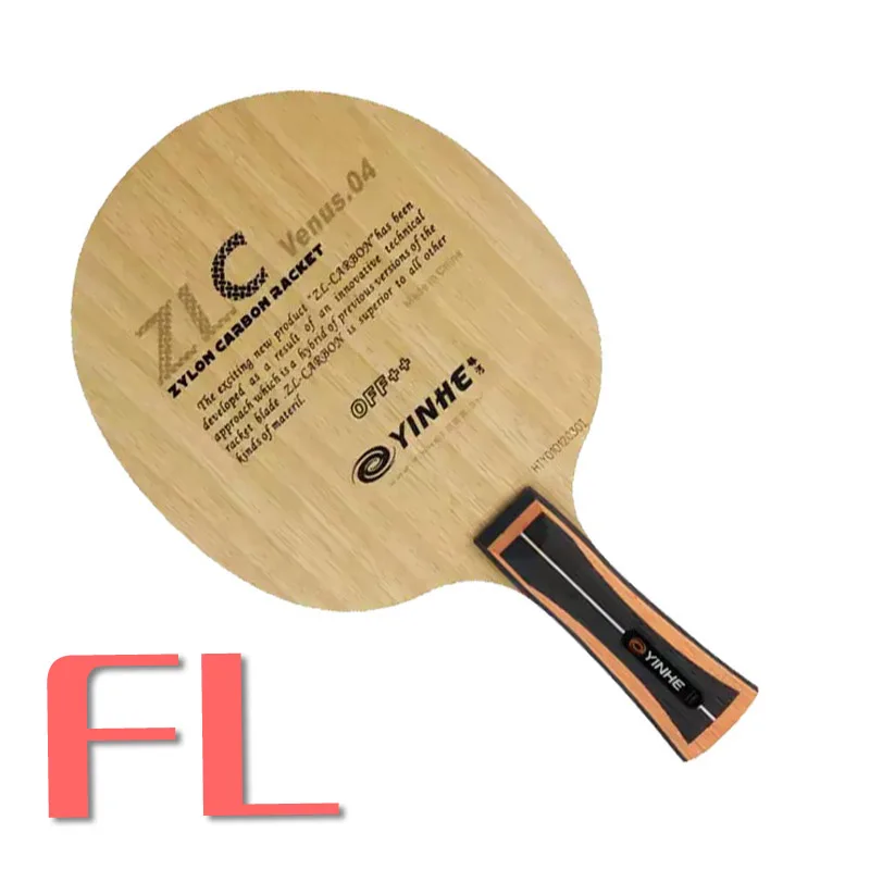 FL long handle Galaxy Milky Way Yinhe V-4 ZLC Venus.04 Attack Loop OFF++ лезвие для ракетки для настольного тенниса - Цвет: FL long handle