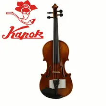 Капок скрипка V626, скрипка из массива дерева ручной работы, блеск высококачественной скрипки, скрипка ручной работы, чехол с скрипой, бант канифоль