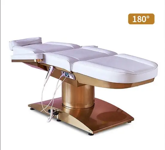 Fully automatic intelligent beauty bed beauty bed three motor folding salon physiotherapy massage nursing