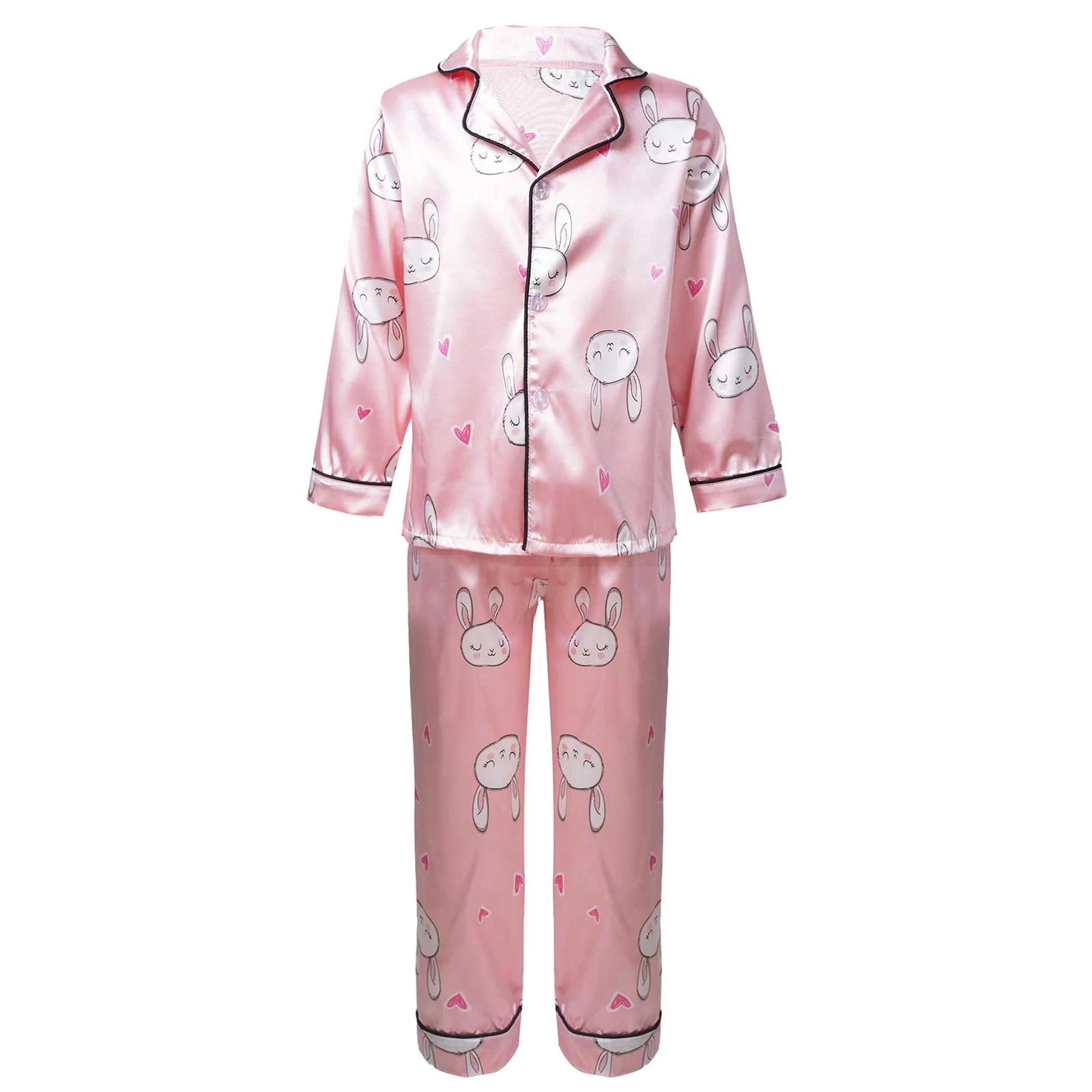 Осенняя Новинка детский пижамный комплект одежда для сна с мультяшным рисунком