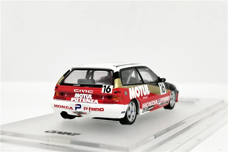 1: 64 INNO64 Honda Civic EF3 гр. A#16 Mugen Motul JTC 1988 литая под давлением модель автомобиля