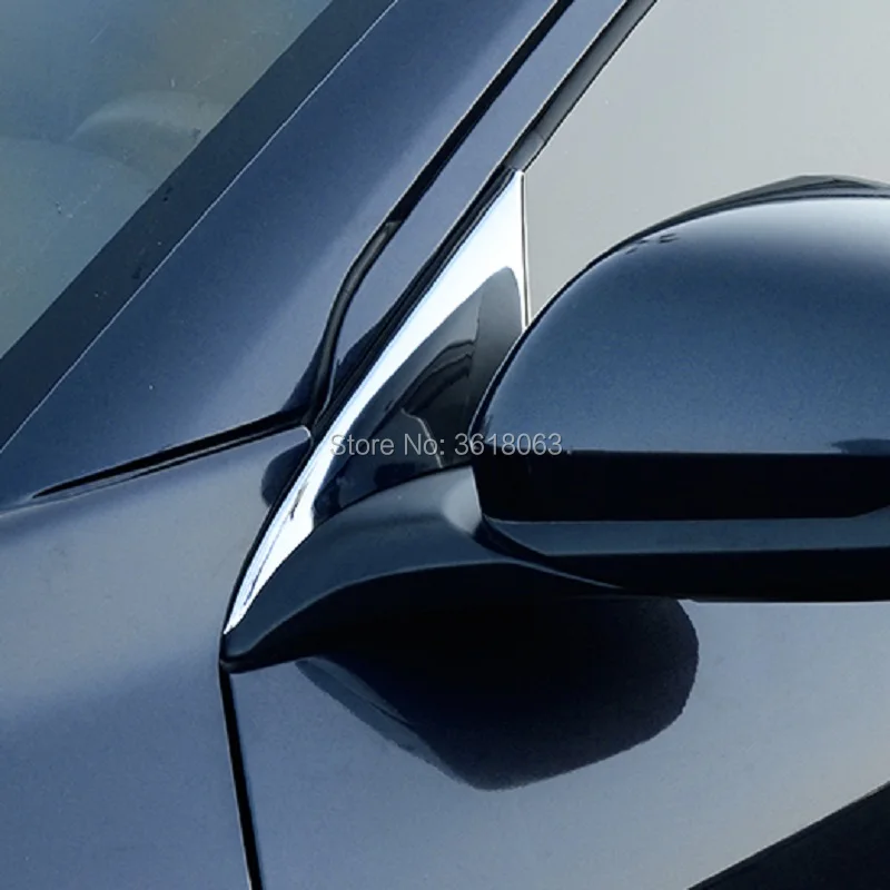 Для Honda HRV HR-V Vezel 2014-2019 ABS Хромированная передняя треугольная оконная крышка