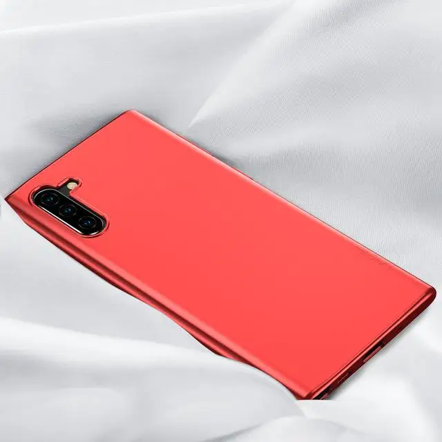 X-level чехол для samsung Galaxy Note 10 Plus Мягкий матовый ТПУ сенсорный задняя крышка телефона для samsung Galaxy Note 10 чехол Note10 - Цвет: Красный