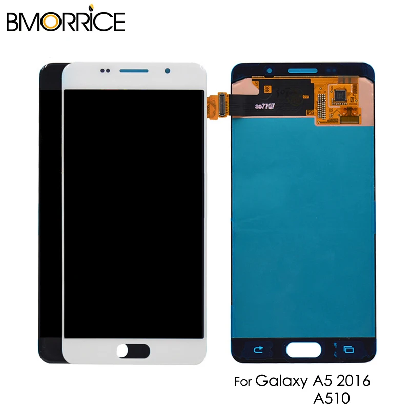

AMOLED LCD For Samsung Galaxy A5 2016 A510 A510F A510M LCD Display OLED Touch Screen Digitizer Assembly Replacement