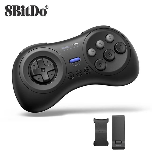 8bitdo M30 Wireless Bluetooth Gamepad Game Controller For Nintendo Switch Mac Steam For Sega Genesis Mega Drive Style Gamepads Aliexpress