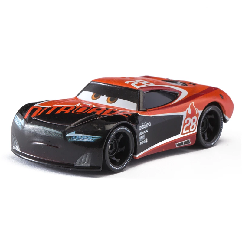 Автомобили disney "тачки 3 № 33 гоночный автомобиль Lightning McQueen Джексон Storm Крус Mater литья под давлением металлического сплава Модель автомобиля игрушки подарки