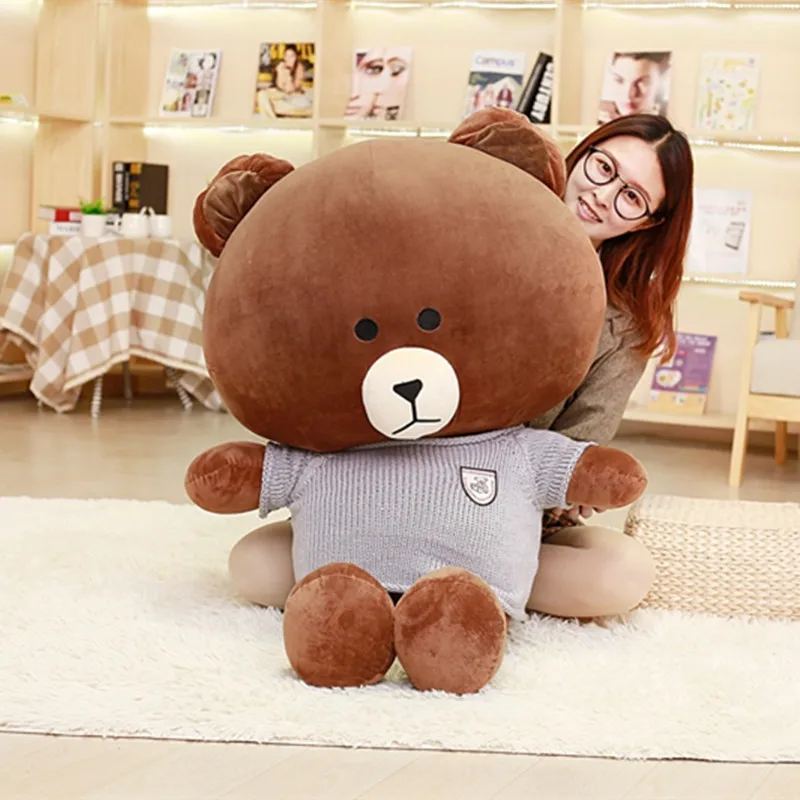 

1m Wear mao yi bear Plush Toys Bear Doll Wedding Activity Annual General Meeting Claw Machine Small Goods Gift