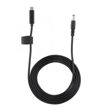 

Type-C Male to DC5.5mm x 2.1mm Male Straight Head Power Adapter Cable Connector PD Charging Cable