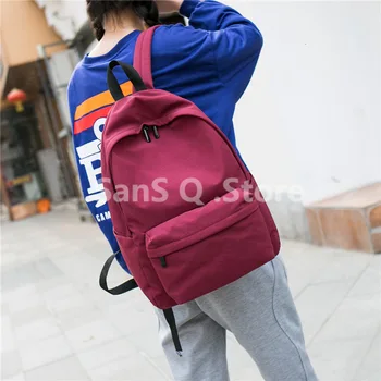 

High Female 2019 Quality Canvas Travel Backpack Women Mochila Feminina Sac A Dos Back Pack School Bags For Teenage Girl Rucksack