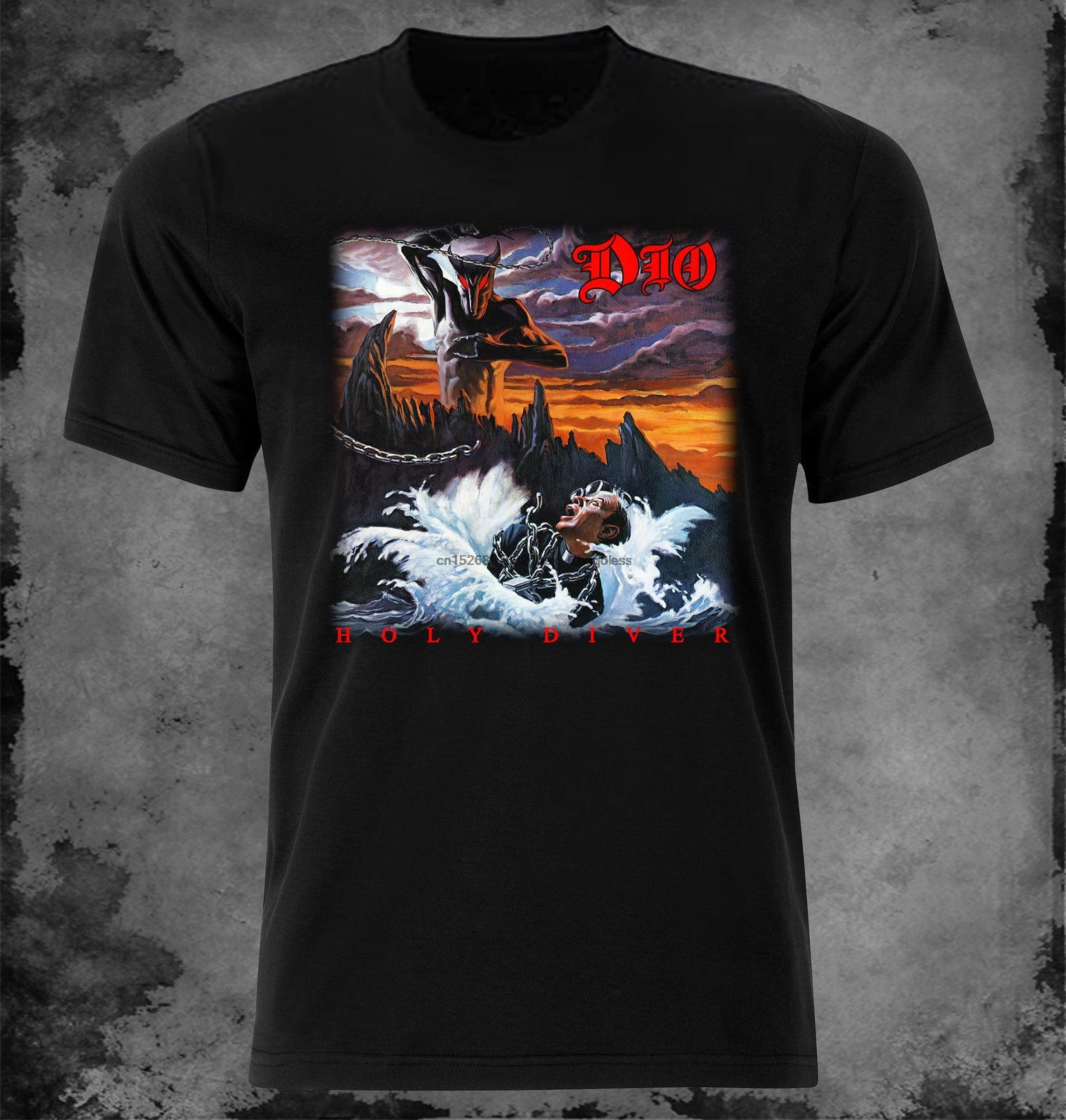 Футболка God-Holy Diver XS-S-M-L - XL-XXL | Мужская одежда