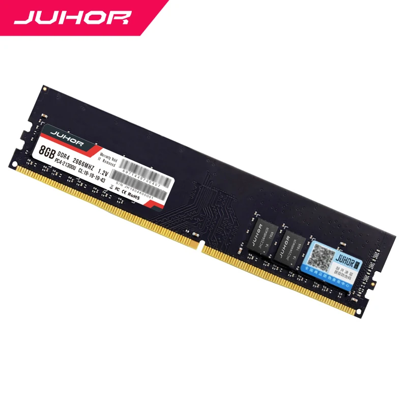 Оперативная память JUHOR ddr4, 4 ГБ, 8 ГБ, 16 ГБ, память для рабочего стола с нагревом udimm, 2400 МГц, 2666 МГц, 3000 МГц, ОЗУ для ПК, 1,2 в, новая оперативная Память dimm