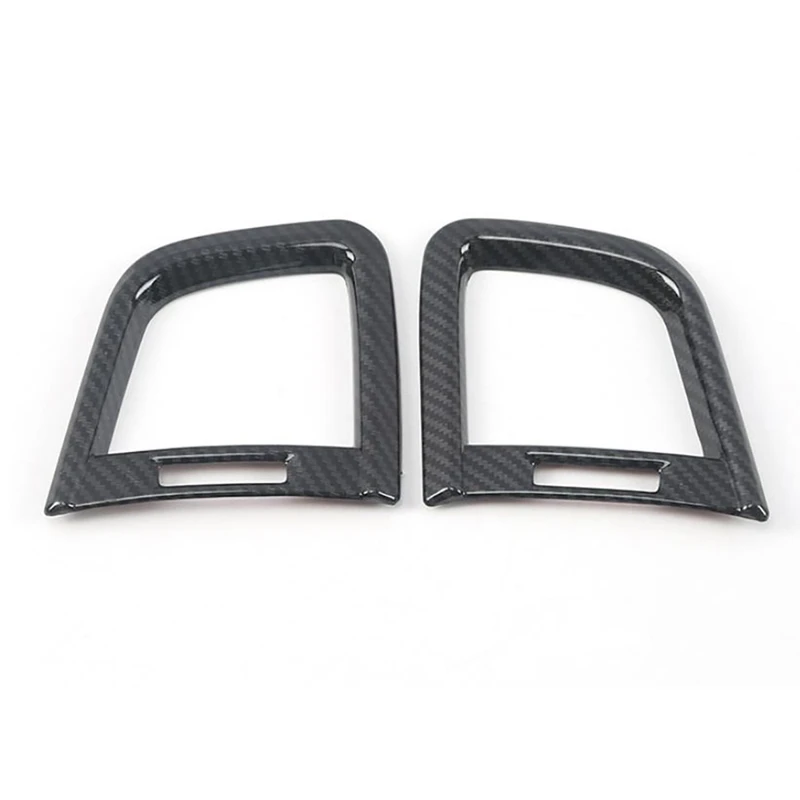 Car Dashboard Side Air Outlet Vent Cover Trim Decor Frame for Honda CRV CR-V 2017-2021 Carbon Fiber Sticker Accessories | Автомобили и