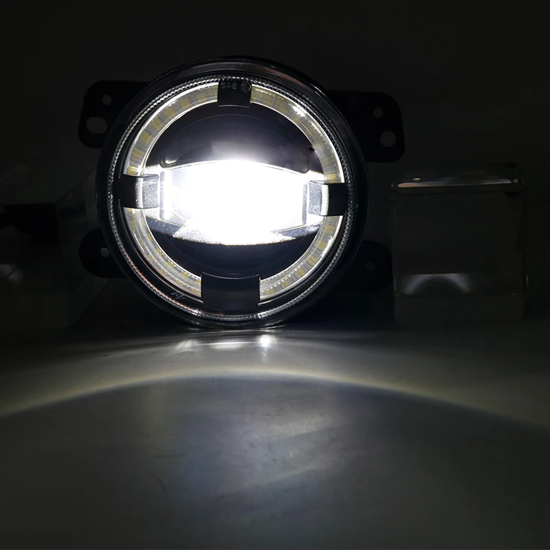 4 дюйма 30 Вт Светодиодный светильник на голову противотуманный светильник DRL светильник для JEEP TJ LJ JK JKU Rubicon Sahara Dodge Chrysler передний бампер внедорожный светильник s