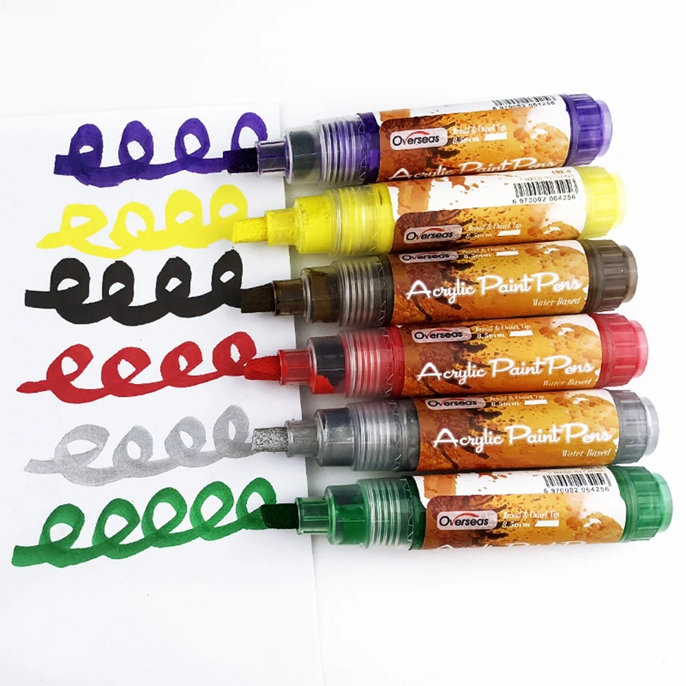 С высокой пропускной способностью акриловые Краски Маркер для белой доски