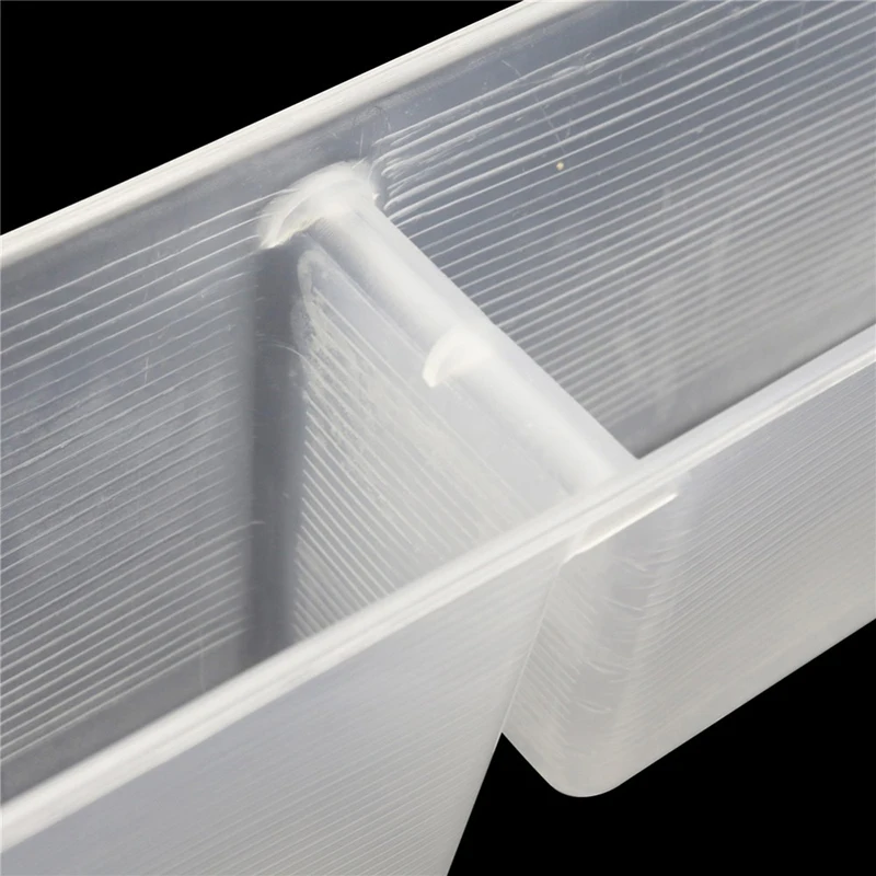 10 Pcs White Transparent Bee Feed Feeder 1.5KG 2L 1L Feed Trough Feeding Sugar Box Durable Sanitary Unbreakable Beekeeping Tools