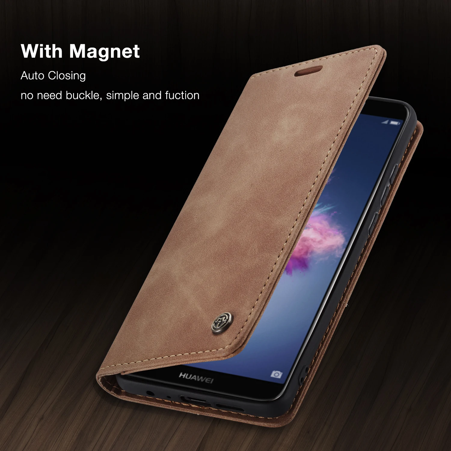Для huawei P Смарт флип Чехол чехол Магнитный чехол huawei Honor 9 Lite чехол Luuxry кожаный кошелек для huawei P Smart чехол