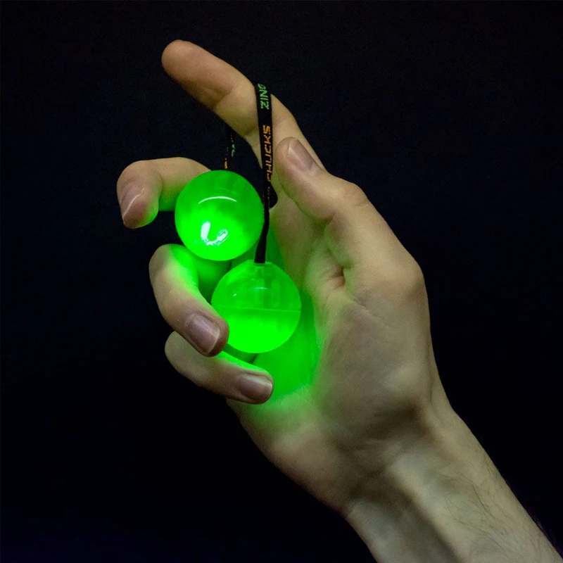 Муравей индукционный светильник finger trick ball yo двустороннее свечение декомпрессии Рождественская Детская игрушка подарок на день рождения Спиннер кольца