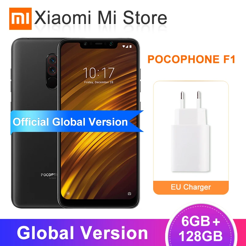 

Global Version Xiaomi POCOPHONE F1 6GB 128GB Smartphone Snapdragon 845 Octa Core 20MP Front Camera LiquidCool 6.18'' Full Screen