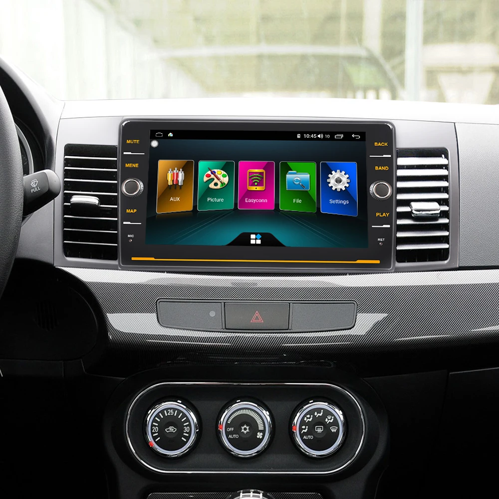 EBILAEN Car Radio Multimedia player For Mitsubishi Lancer X 2Din Android 8.1 Autoradio GPS Navigati