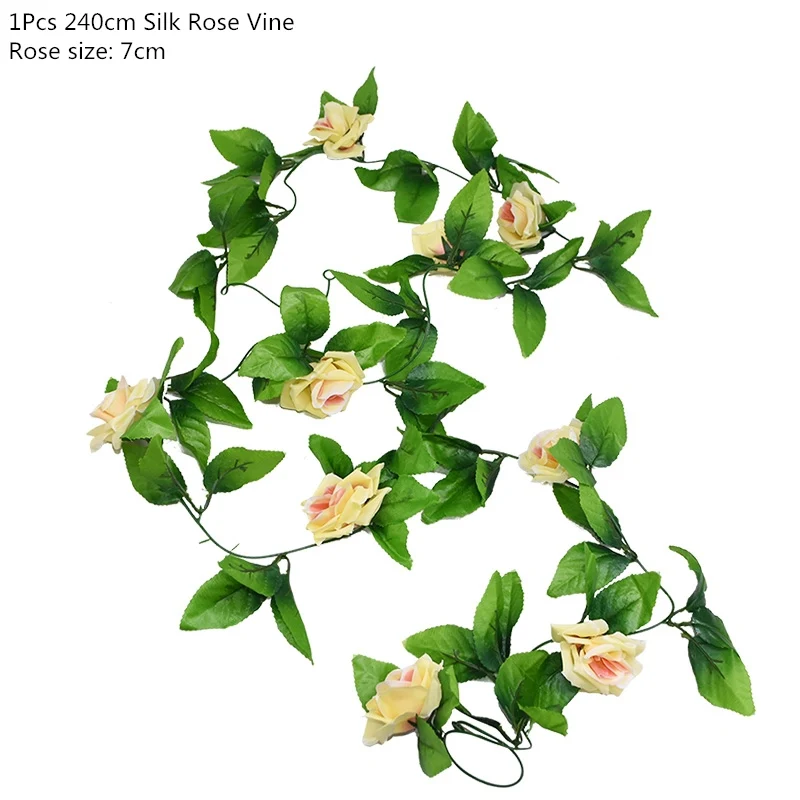 1pcs champagne vine 10-40 см золотое металлическое кольцо, цветок, венок, гирлянда, украшение для свадьбы, свадебный душ, для дома, вечерние украшения, обручи - Цвет: 1pcs champagne vine