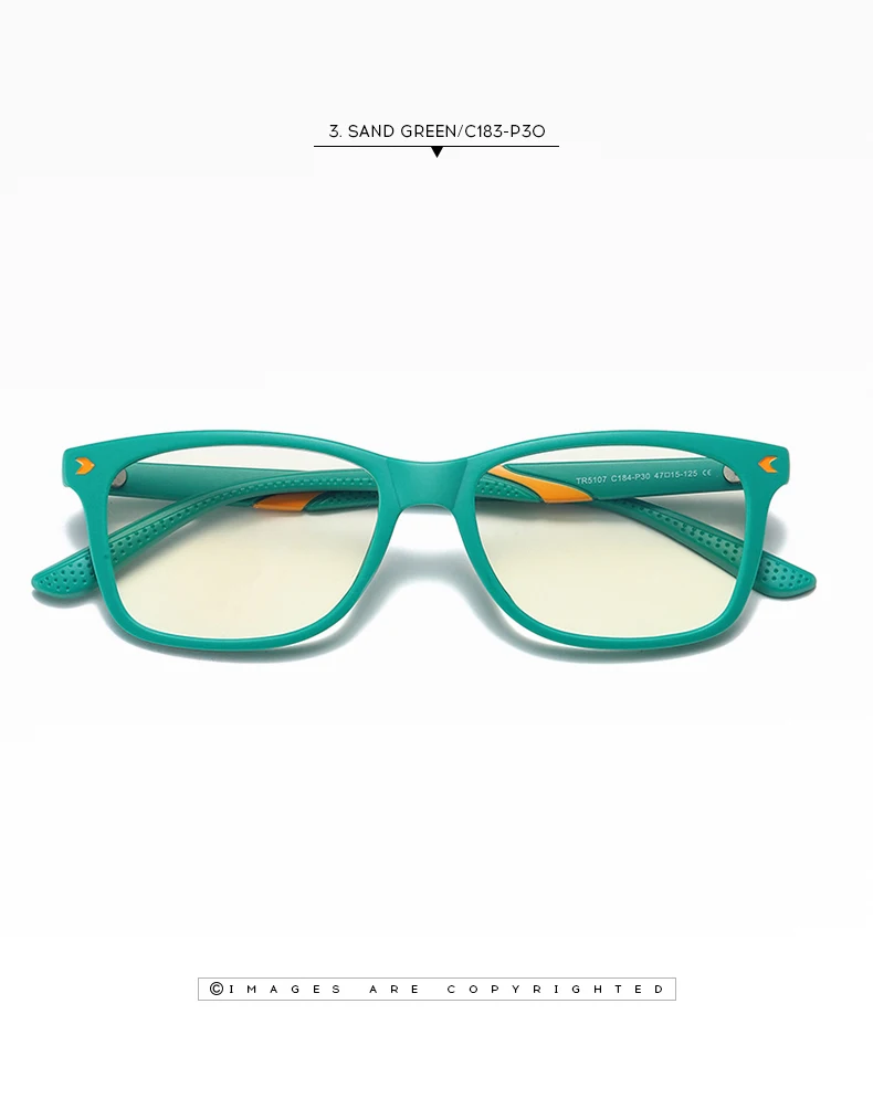 Juniors, анти-синий светильник, очки TR90, двухцветная оптическая оправа, близорукие линзы, компьютерные очки, квадратные очки по рецепту