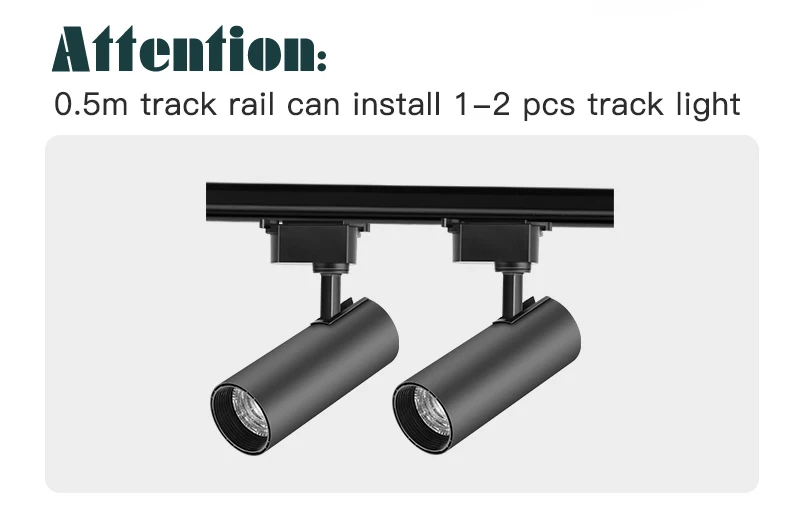 Супер яркий COB светодиодный Трековый светильник s 30 Вт Трековый светильник 220 В Точечный светильник s потолочный рельсовый Трековый светильник для домашнего магазина одежды