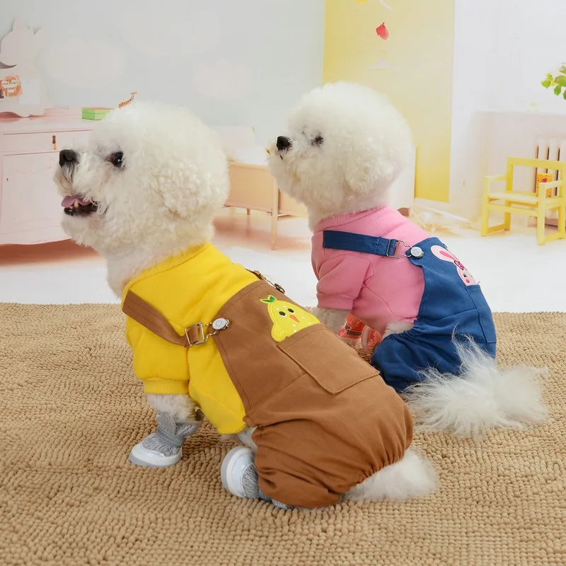 Fitwarm Shih Tzu одежда пижамы для маленьких собак комбинезон для собак пижамы комбинезон для животных флисовый костюм пижамы Мода