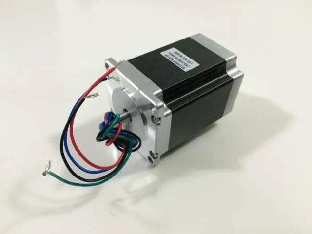 Шаговый электродвигатель Nema 23 57HS41-2804 0 55n. m 2 8a 4 вывода 41 мм CNC фреза лазерная