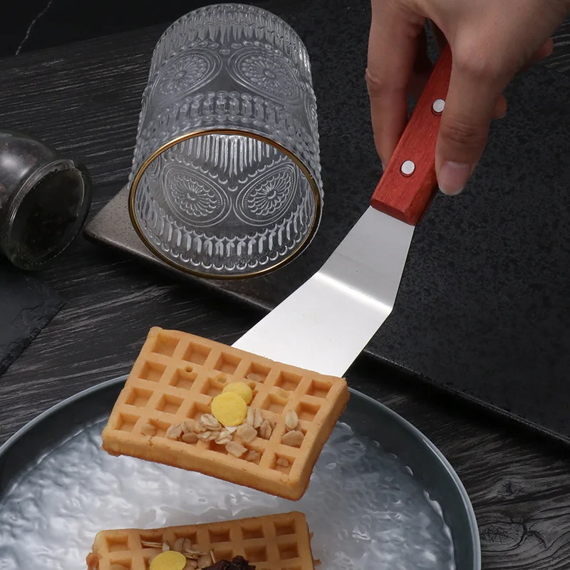 Stainless Steel Grill Metal Turner Spatula Hamburger Turner Pancake Burger Flipper for Flat Top Cast Iron BBQ Hibachi Cooking