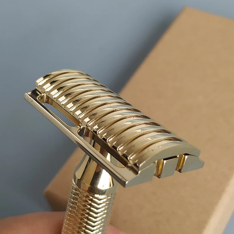 Dscosmetic D8/S9 Brass Double Edge Safety Razor CNC MADE