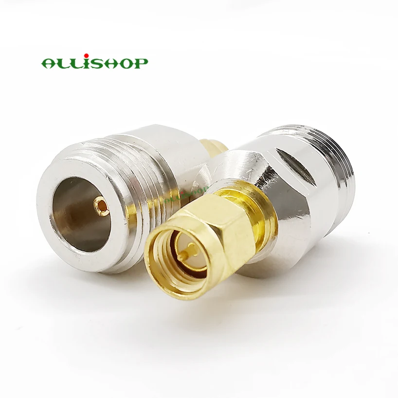 

1Pcs N Female to SMA Male RF WiFi Connector Adapter SMA Plug to N Jack Adapter for Antennas Coaxial Cables