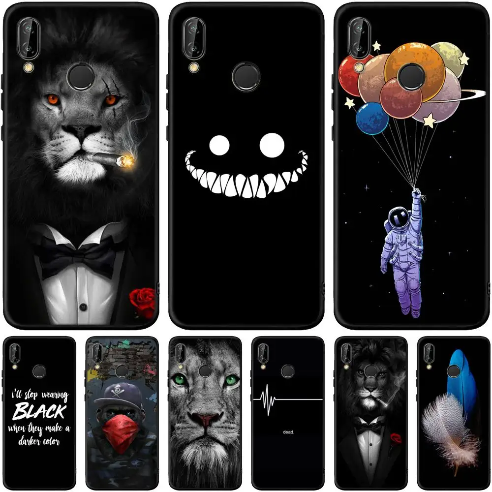 Cool Lions For Huawei Honor 8 9 10 20 Lite 10i 20i 7X 7A Pro 8A 8S 8X 8C 9X View 30 Case Soft Silicone Phone Back Cover Etui | Мобильные