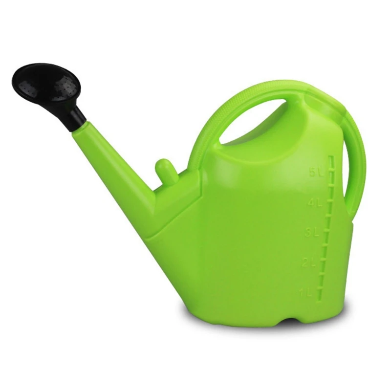 

Large Capacity 5L Watering Can Long Spout Portable Manual Irrigation Small Spray Bottle Thickening Plant Watering Pot for Indoor