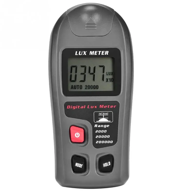 

MT-30 Digital Luxmeter LCD Display Light Meter Environmental Testing Illuminometer Sensor Large Photometer