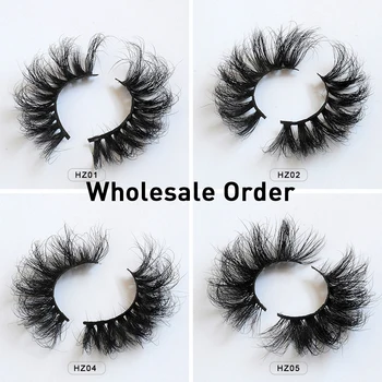 

20/30/50 pair handmade Mink Eyelashes Criss-cross Strands Cruelty Free 3D 25mm Lashes Mink Lashes Soft Dramatic Eyelashes Makeup